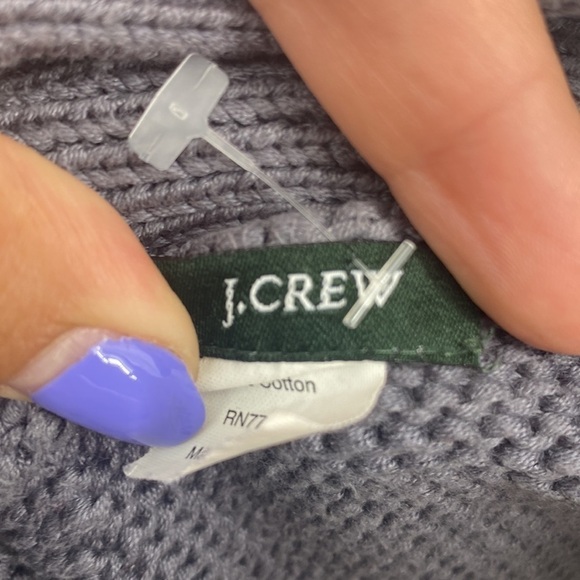 J. Crew Silk Knit V-Neck Long Sleeve Button Down Sweater - Picture 15 of 16